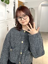 ミッシュバイアーバン(misch by urban.) 【mischハザマ】色落ちもキレイなやわらかピンクブラウン