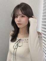 ボタン ハカタ(VOTAN hakata) 博多美容室/グレージュカラー/ミディアム/ワンホンレイヤー