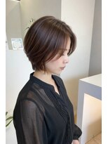 アビエクレール 河内花園(abije claire) 大人ボブ 丸みショート【河内花園駅】