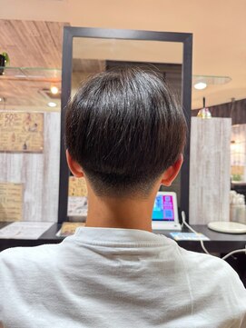 ヘアショップエヌアンドエー 久喜店(hairshop N&A) メンズカットの自然な質感で清潔感と小顔見せ