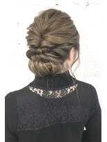 ブラン 天王寺(Blanc)&nbsp;【Blanc/天王寺】結婚式＿２次会＿ヘアアレンジ