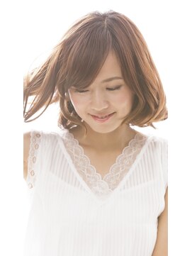 アシード ラクシュリー(a seed luxury) ショートボブ×ラフパーマ