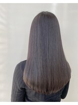 ジーナ 博多(Zina)&nbsp;小顔セミウェットウェーブピンクベージュハイライトカラー