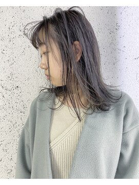 スティードトーキョー(Steed Tokyo) Air touch × シルバーグレー × rough lob【Steed/立川】