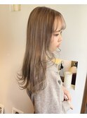柔らかベージュ stylist/miaki