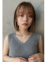 ブエナビスタ(BUENA VISTA)&nbsp;【BUENAVISTA】大人かわいい前髪ボブ/インナーカラー/イルミナ