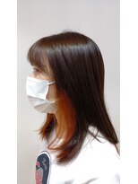 ミューズ 原店(MU-SE)&nbsp;オレンジのインナーカラー