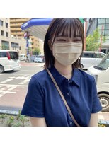 ボアップ 京橋店(boappu)&nbsp;#ボブ　#ばっさりカット　#ぱつっと