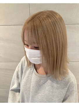 リー 京橋(Lee) 【Lee京橋】ミディアム×ベージュ