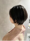 セミロングからショートボブへ☆酸熱トリートメント