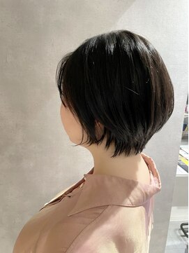 アイディール(:ideal) セミロングからショートボブへ☆酸熱トリートメント