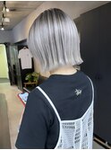 バレイヤージュ、ハイライト、グレージュ、ショコラアッシュ