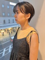 ヤヨイブレインズフェアリー(YAYOI BRAINS fairy)&nbsp;ハンサムショート 耳掛けショート シースルーバング