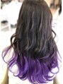シー(See.)&nbsp;ヴィヴィットカラーのパープルグラデーションカラー