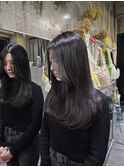 ロング　レイヤー　大野城　美容室