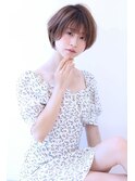 20代30代40代50代美髪ピンクブラウン切りっぱなしボブショート