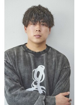 スノードロップ 高円寺店(Snowdrop) ダークアッシュ/アッシュブラック/カルマパーマ/ベリーショート