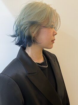 ダールヘア(dar hair)の写真/【広島/呉】ハイライトやインナーなど、ブリーチを使ったカラーから白髪ぼかしまで幅広く対応◎