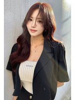 ランズ(LANDS)&nbsp;ワンホンへア　レイヤーカット 【韓国ヘア 大阪 梅田】