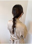 お呼ばれヘアアレンジ