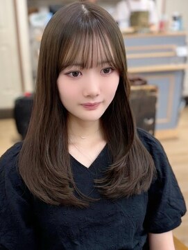 ネオリーブ クーロ(Neolive curro) 韓国前髪顔周り×美髪レイヤー[横浜/縮毛矯正/前髪縮毛矯正]