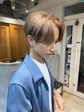 テトラ バイ ネオリーブ 横浜西口店(tetra by neolive) 横浜★メンズハイトーンピンクベージュ