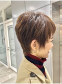 癖毛だから可愛いショートヘア
