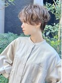 Lond.海気　ニュアンスパーマ　ハンサムショート