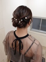 ネアー 新潟(NEER)&nbsp;結婚式アレンジ◯ヘアセット◯シニョンアレンジ