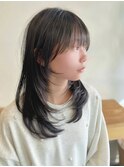 ★小顔イメチェン似合わ美髪ワンカールレイヤーカット
