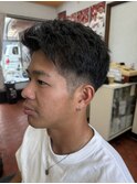 刈り上げスパイキーショート