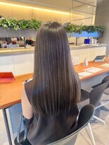 ヘアーエスクールエミュ(hair S. COEUR emu)&nbsp;ブリーチなしダブルカラー  アイスグレージュ