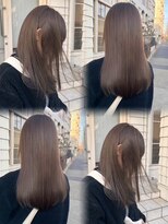 アフェクションカナヤマ(AffECTION kanayama) 韓国 レイヤーカット ブリーチ ダブルカラー 髪質改善