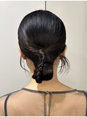 ヘアセット/ヘアアレンジ/結婚式お呼ばれヘア
