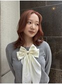 【li'a】autumn style オレンジベージュ