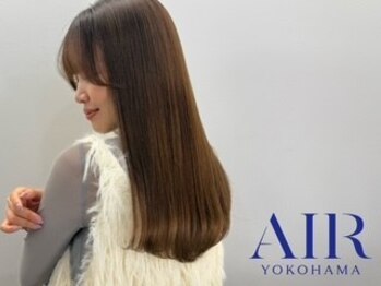 エアー 横浜(AIR)の写真/【髪質改善】AIR独自のコースを一人ひとりに合わせたTR選定で"芯から潤うツヤ髪へ。酸熱TRもあり◎