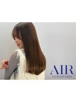 【髪質改善】AIR独自のコースを一人ひとりに合わせたTR選定で"芯から潤うツヤ髪へ。酸熱TRもあり◎