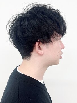 モリオフロムロンドン 松戸店(Morio from London) 【morio松戸アイダ】ふんわりマッシュメンズカット/クセ毛カット