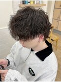 波巻きスパイラル×ツイスパ　フェザーパーマ MEN’S HAIR