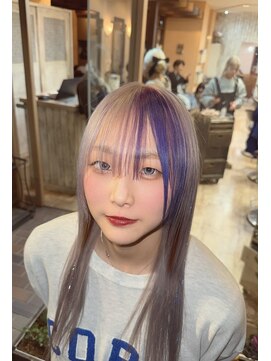 モアムー(Moremuu) [かの]シルバー×ムラサキ