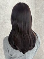 アイリス 天文館店(AIRIS) ロングレイヤー ラベンダーブラウン 髪質改善 透明感カラー 艶髪