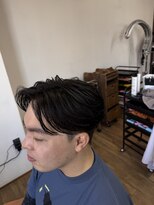 ココアンドワオ(COCO&WOW!) ニュアンスパーマ フェザーパーマ ツーブロック