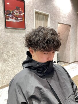 ステレオ ヘアデザイン 安城店(STEREO HAIR DESIGN) 波巻き×シャドウパーマ（3月）