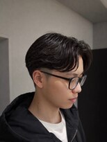 ガウディ 池袋店(Gaudi)&nbsp;【ナチュラルなフェザーと毛流れパーマ】クリームパーマ