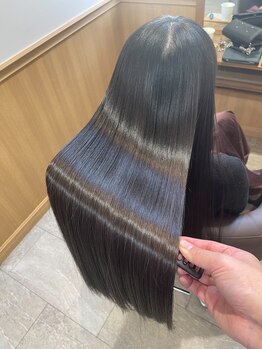 マニ パリ mani PARISの写真/【陽南/江曽島】ずっと触っていたくなる柔らかさと艶を。乾かしただけで決まる上質なまとまりを貴方へ