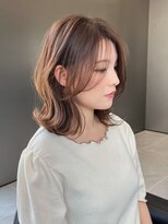 ハルキミナト メゾン(HM MAISON)&nbsp;ミディアムレイヤー/大人レイヤー/垢抜けスタイル