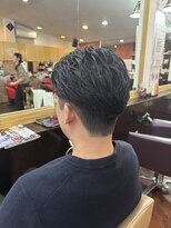 シャンプーボーイアネックス(SHAMPOO BOY Annex) フェザーパーマ メンズショート 佐世保