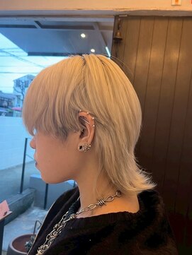 エクファ ヘア リゾート 大津 瀬田店(ex-fa hair resort) イメチェン/ピンクベージュ/アンブレラカラー/前髪/大津/瀬田