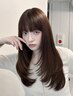 【梅雨限定割】カット＋縮毛矯正＋2stepTR [髪質改善/縮毛矯正]