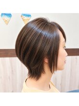ヘアー サロン アン(an)&nbsp;襟足長めグラボブ